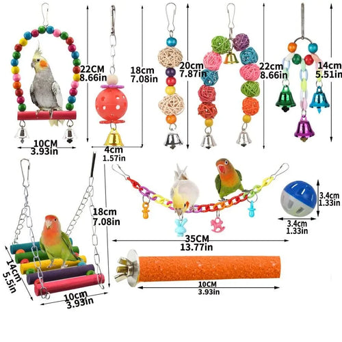 Bird Toy Set